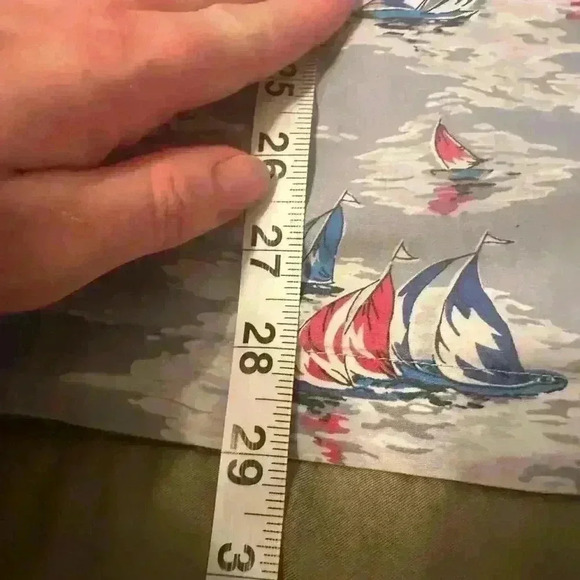 Vintage GAP Men’s Short‑Sleeve Button‑Down Shirt Nautical Grandpa Core Aesthetic - Picture 6 of 6